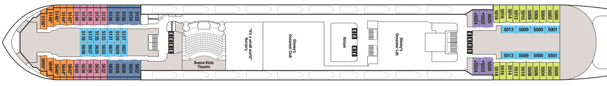 Deck 5 plan